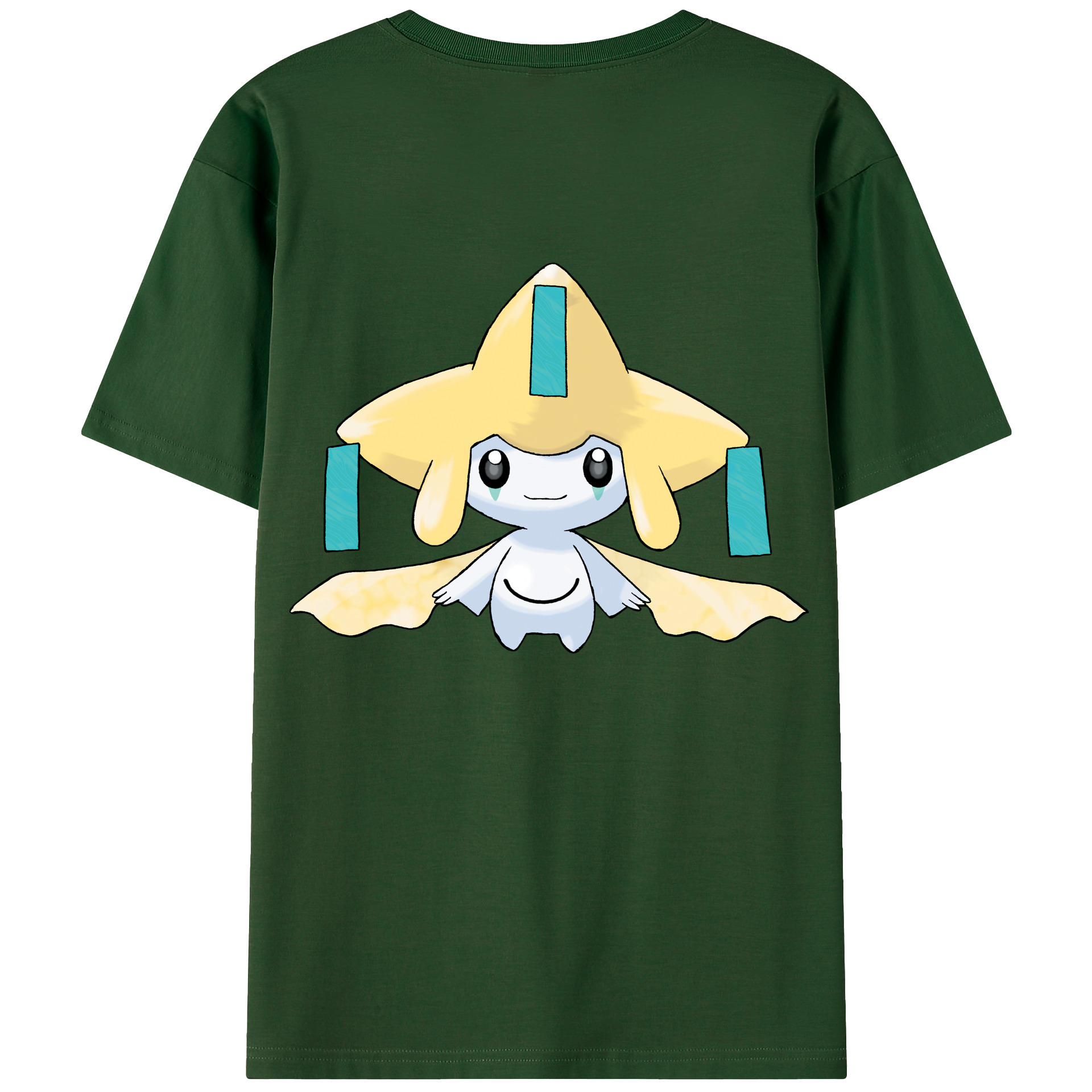 （画像用） ポケットモンスター Pokémon 綿100％半袖Tシャツ（背面プリント）